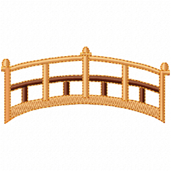 Bridges Embroidery Design 7 Bridges Embroidery Design 7